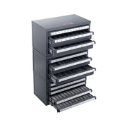 Drill Bit Dispenser Cabinet, 3 Pieces Three-Drawer for 1/16" to 1/2" & Letter Sizes A to Z, Five-Drawer Drill V952-ZTFPGJXWSJTZQHBVLV0