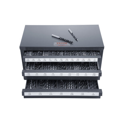 Drill Bit Dispenser Cabinet, Three-Drawer Drill Bit Organizer Cabinet for 1/16" to 1/2", Steel Drill V952-ZTFPGJXZTSCT6N0G8V0