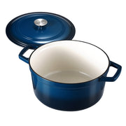 Enameled Cast Iron Dutch Oven, 5.7L Pot with Lid and Dual Handles, Heavy-Duty Durable Cookware Pan, Oven V952-ZTHLKX6QTTCT7F6PS001V0