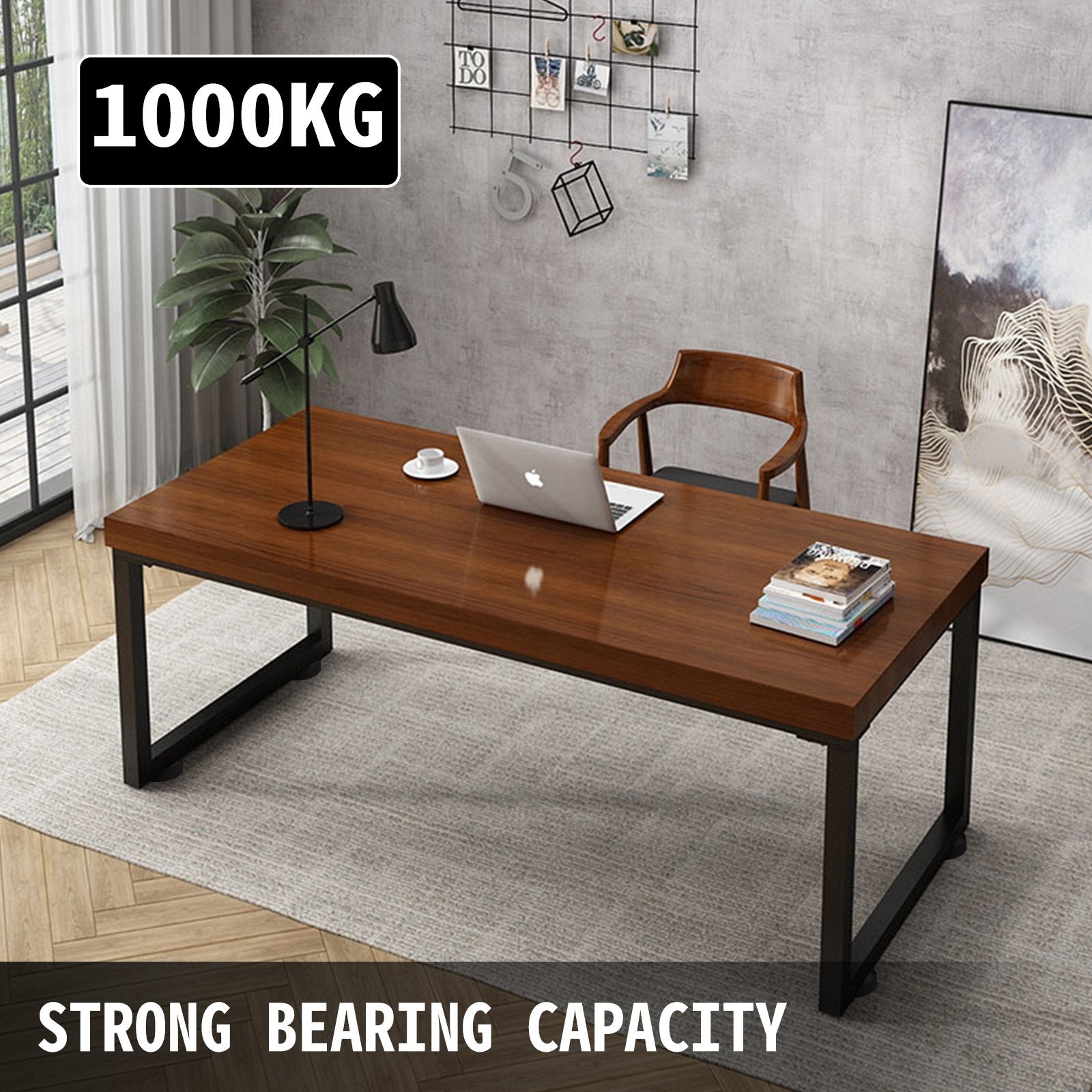 Black Metal Table Legs Set of 2 Steel Table Legs 800x720 MM Dining Table Legs Office Table Legs Computer Desk V952-ZTHS800X720MM0001V0