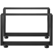 Black Metal Table Legs Set of 2 Steel Table Legs 800x720 MM Dining Table Legs Office Table Legs Computer Desk V952-ZTHS800X720MM0001V0