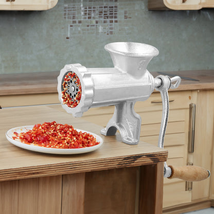 Manual Meat Grinder Heavy Duty Cast Iron Meat Grinder & Steel Table Clamp V952-ZTSDJRJZT800S8NBLV0