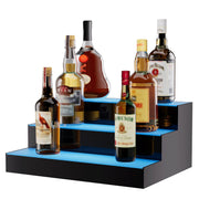 LED Lighted Liquor Bottle Display Bar Shelf RF & App Control 406mm 3-Step V952-ZTXLEDJPZSJ3GG3HZV3