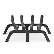 Fireplace Log Grate, 18 inch Heavy Duty Fireplace Grate with 6 Support Legs, Solid Powder-coated Steel Bars, V952-ZTXYMP34X3418YQPWV0