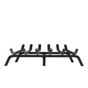 Fireplace Log Grate, 685.8mm Heavy Duty Fireplace Grate with 6 Support Legs, 19.05mm Solid Powder-coated V952-ZTXYMP34X342740JUV0