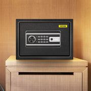 Safe Box, 0.8 CU.FT Fingerprint Safe Box for Money w/ 2 Keys & Digital Keypad, Q235 Steel Safe Box for V952-ZWSBXXHSWC22LQN18V0