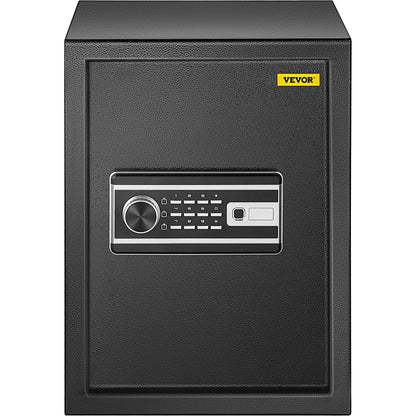 Safe Box, 2.1 CU.FT Fingerprint Safe Box for Money w/ 2 Keys & Digital Keypad, Q235 Steel Safe Box for V952-ZWSBXXHSWC60LWSWEV0
