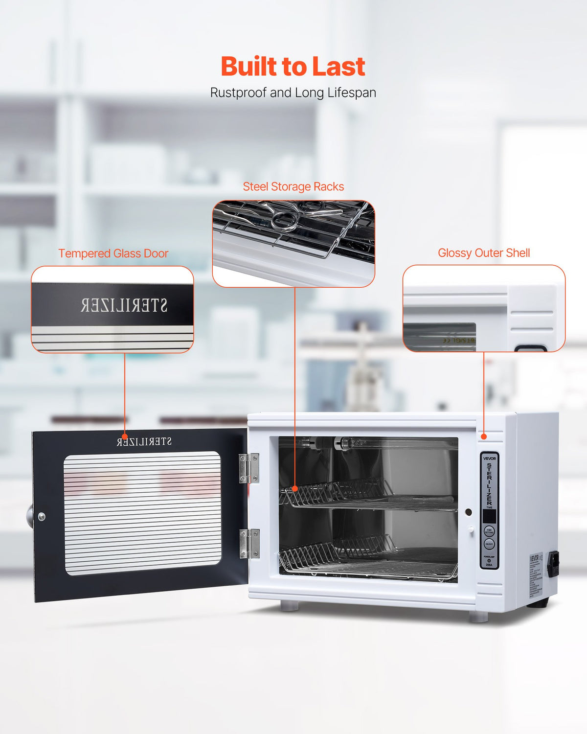Nail Tool Cleaning Machine 12L Large Capacity Tool Cabinet Cleaner Box V952-ZWXXDQ12LDZARVKN8001V3