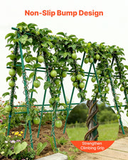 Garden Stakes, 25 Pack, 2100 mm, Plastic Coated Metal Tomato Stakes, Garden Sticks for Plants Support, with V952-ZWZCHYZ21M11RIJBP001V0