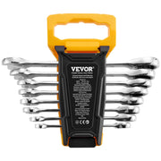 Combination Wrench Set 8-Piece Metric 8 mm to 19 mm with Organizer Rack V952-ZXBSTZGDK8PCTOFDPV0