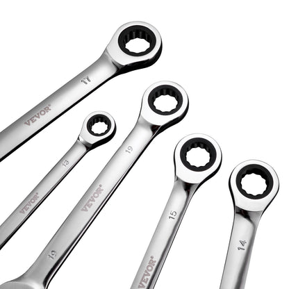Combination Wrench Set 8-Piece Metric 8 mm to 19 mm with Organizer Rack V952-ZXBSTZGDK8PCTOFDPV0