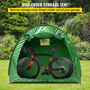 Bike Cover Storage Tent, 420D Oxford Fabric Portable for 4 Bikes, Outdoor Waterproof Anti-Dust Bicycle V952-ZXCCFPLSJDKBDWIWXV0