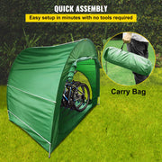 Bike Cover Storage Tent, 420D Oxford Fabric Portable for 4 Bikes, Outdoor Waterproof Anti-Dust Bicycle V952-ZXCCFPLSJDKBDWIWXV0