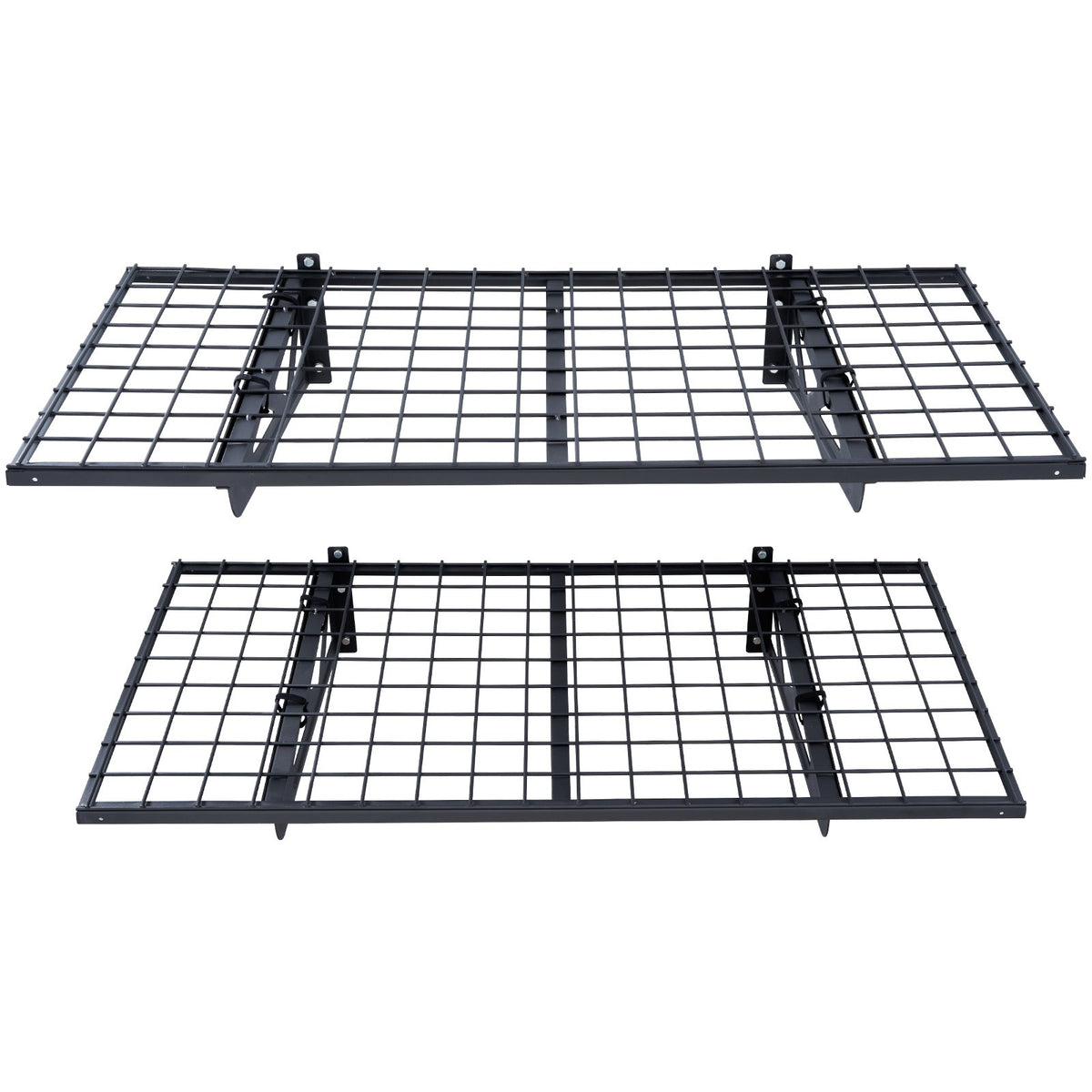Garage Storage Shelving, 2 Pack, 122 x 61 cm Heavy Duty Garage Shelves Wall Mounted, 502 lbs Load V952-ZXCKGBDHSSC48G32SV0