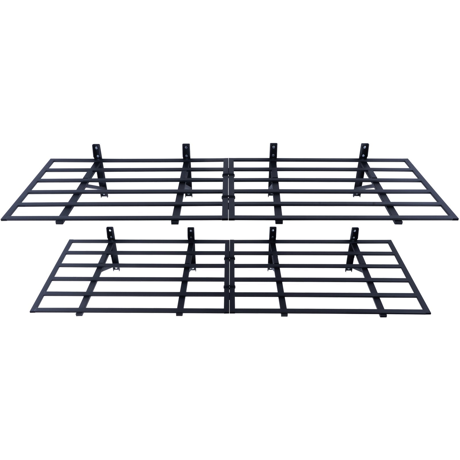 2PCS 72x24in Garage Storage Shelving Wall Mounted Heavy Duty Shelves Rack V952-ZXCKGBHSSCD72F9WLV0