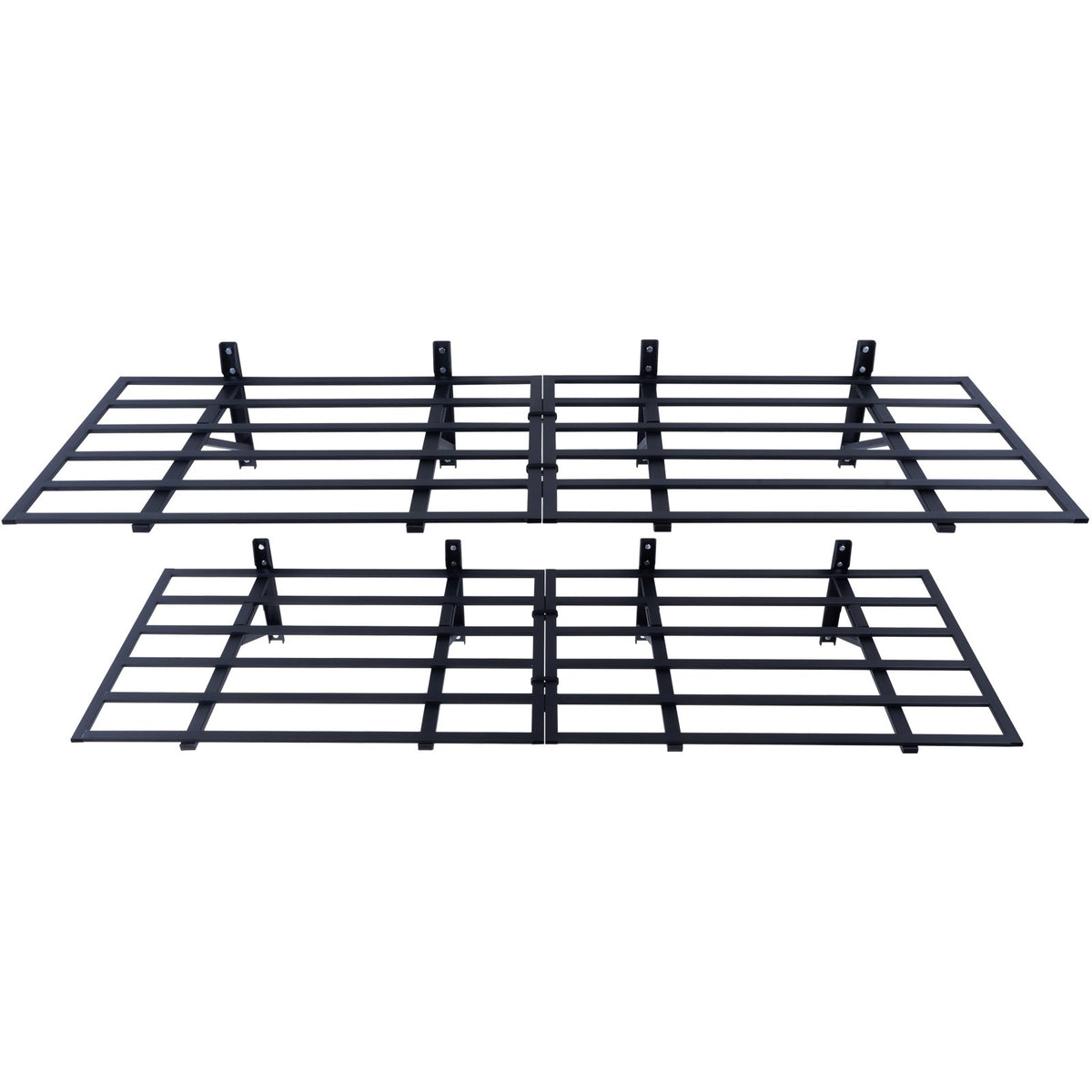 2PCS 72x24in Garage Storage Shelving Wall Mounted Heavy Duty Shelves Rack V952-ZXCKGBHSSCD72F9WLV0