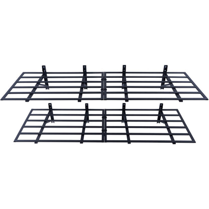 2PCS 72x24in Garage Storage Shelving Wall Mounted Heavy Duty Shelves Rack V952-ZXCKGBHSSCD72F9WLV0
