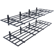 2PCS 72x24in Garage Storage Shelving Wall Mounted Heavy Duty Shelves Rack V952-ZXCKGBHSSCD72F9WLV0