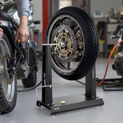 Motorcycle Wheel Balancer, 40 kg Capacity, Tire Balancer & Truing Stand with Adjustable Centering Cones and V952-ZXCLPHJDDPQPB8LAB001V0