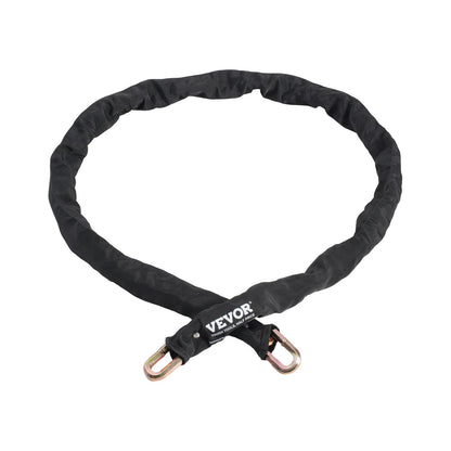 Bike Chain Lock, 5.91 Ft Security Bicycle Chain Lock, Heavy Duty Metal Steel Anti-Theft High Security Bike V952-ZXCLSAQLT95MUDFM0V0