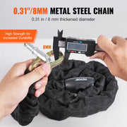 Bike Chain Lock, 3.94 Ft Combination Bicycle Chain Lock with 4 Keys, Heavy Duty Anti-Theft High Security Bike V952-ZXCLSYTSLS8MB6UPYV0
