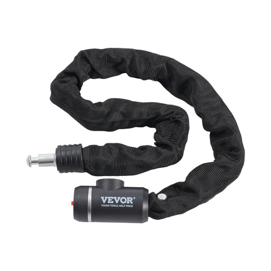 Bike Chain Lock, 2.79 Ft Combination Bicycle Chain Lock with 2 Keys, Heavy Duty Anti-Theft High Security Bike V952-ZXCLSYTSLS8MJZQRKV0