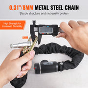 Bike Chain Lock, 2.79 Ft Combination Bicycle Chain Lock with 2 Keys, Heavy Duty Anti-Theft High Security Bike V952-ZXCLSYTSLS8MJZQRKV0