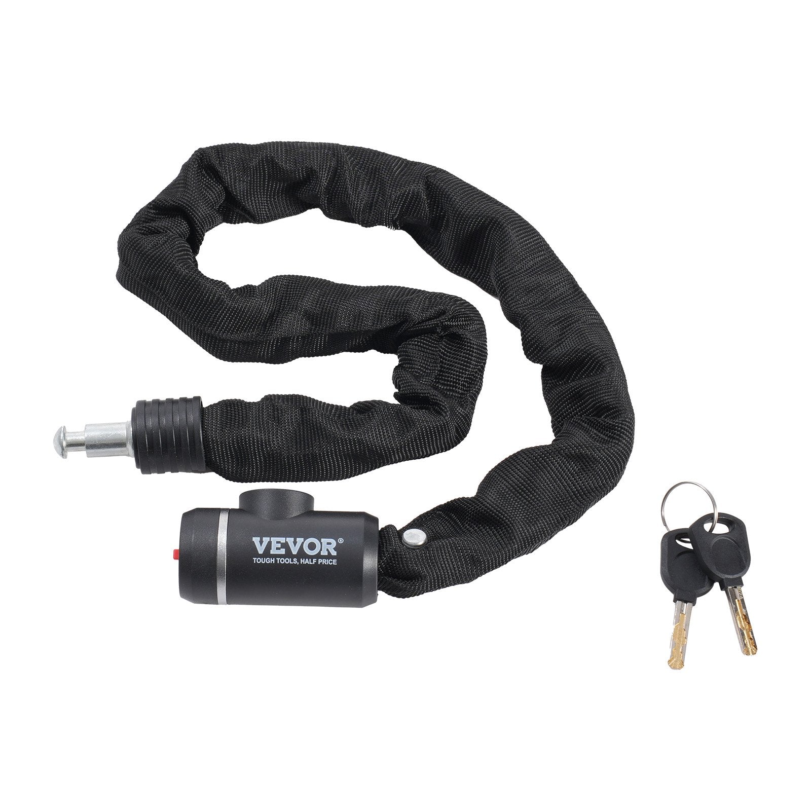 Bike Chain Lock, 2.79 Ft Combination Bicycle Chain Lock with 2 Keys, Heavy Duty Anti-Theft High Security Bike V952-ZXCLSYTSLS8MJZQRKV0