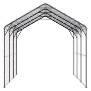 Heavy Duty Metal Carport, 10' x 15' Outdoor Carport with Galvanized Steel Frame & Roof, Car Tent Garage Shade V952-ZXCP10X15FT0DUG2BV0