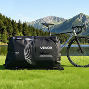 Bike Travel Bag, Transport Universal Bicycle Storage Case Bag with TSA Lock, Support Plates, Protection and V952-ZXCRBXLXTYZJ0PFA0001V0
