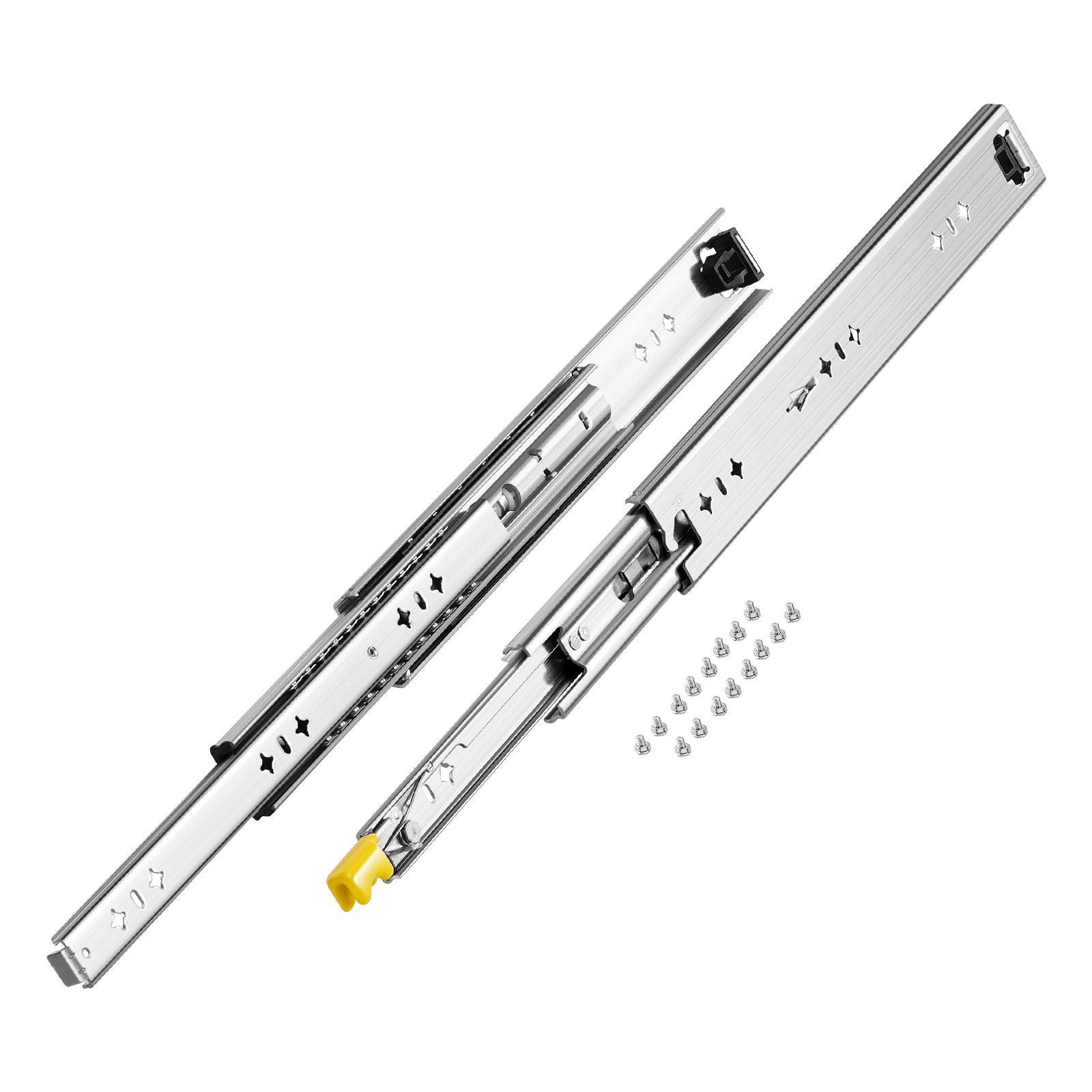 1 Pair Full Extension Drawer Slides 16 18 20 24 30 35 38 59 32 36 40 48 60 in, 250 lbs Load Capacity Locking V952-ZXCTHG250B16W4FVGV0