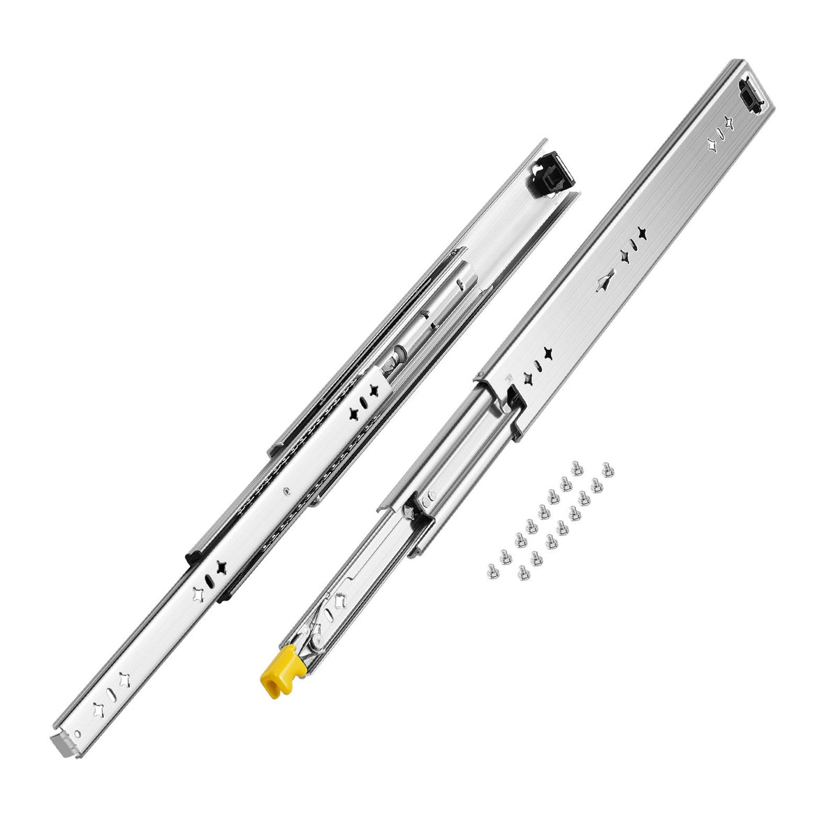 1 Pair 16-60 in Soft-Close Drawer Slides Ball Bearing Full Extension V952-ZXCTHG250B183YB03V0