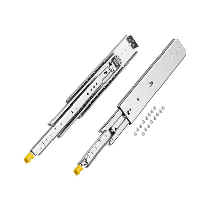 1 Pair 18-60 in Soft-Close Drawer Slides Ball Bearing Full Extension V952-ZXCTHG500B187YXM9V0