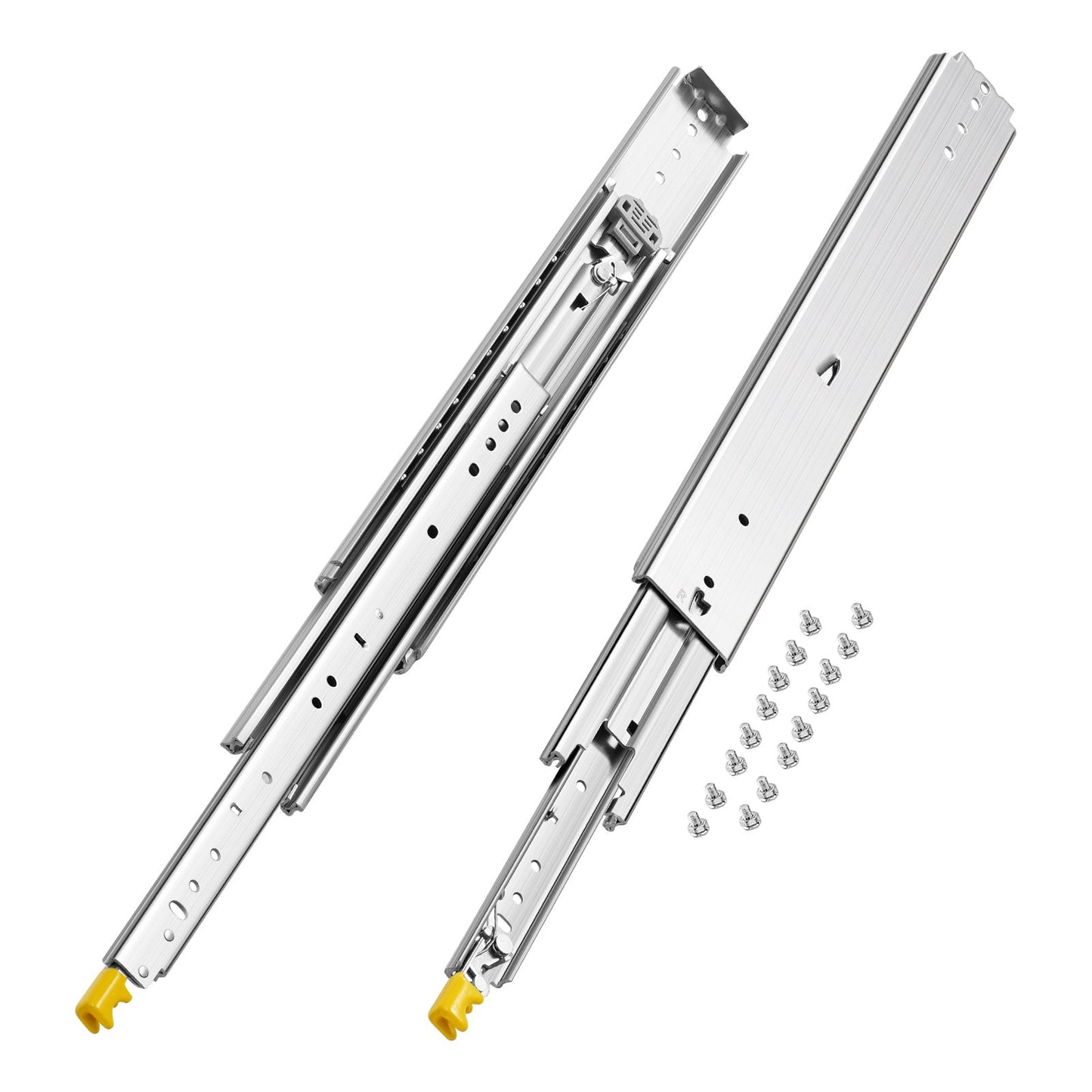 1 Pair 18-60 in Soft-Close Drawer Slides Ball Bearing Full Extension V952-ZXCTHG500B22LTASUV0