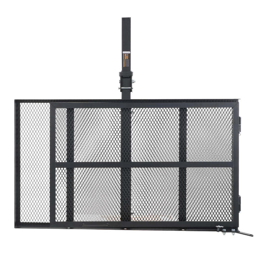 Hitch Mount Wheelchair Carrier 45.3" x 25.6", 500LBS Mobility Scooter Carrier with Folding Ramp, Iron Trailer V952-ZXCTSJTKZD50RIEAXV0