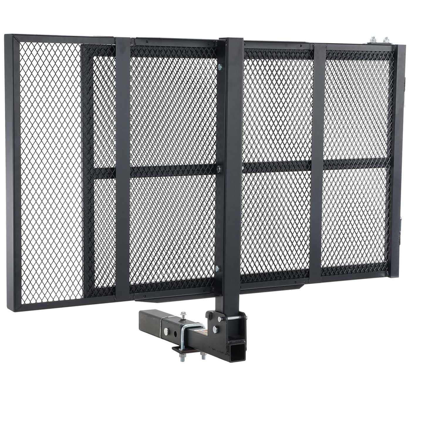 Hitch Mount Wheelchair Carrier 45.3" x 25.6", 500LBS Mobility Scooter Carrier with Folding Ramp, Iron Trailer V952-ZXCTSJTKZD50RIEAXV0