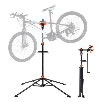 Bike Repair Stand, 80 lbs Heavy-duty Steel Bicycle Repair Stand, Adjustable Height Bike Maintenance Workstand V952-ZXCWXZJGZLDSC784IV0