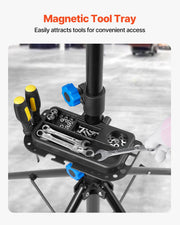 Bike Repair Stand, 29.9 kg Heavy-duty Bicycle Work Stand with 835-1440 mm Adjustable Height & Magnetic Tool V952-ZXCWXZJGZLDSWCEYJ001V0