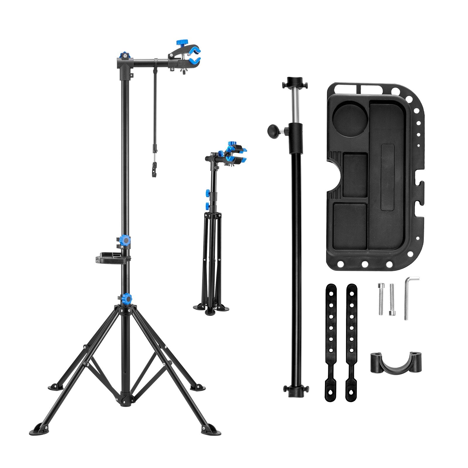 Bike Repair Stand, 29.9 kg Heavy-duty Bicycle Work Stand with 835-1440 mm Adjustable Height & Magnetic Tool V952-ZXCWXZJGZLDSWCEYJ001V0