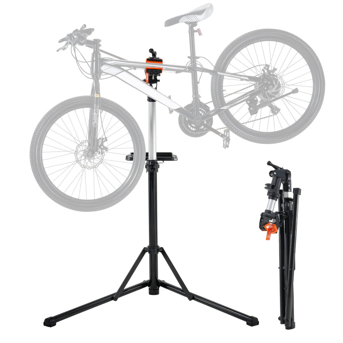 Bike Repair Stand, 66 lbs Heavy-duty Aluminum Bicycle Repair Stand, Adjustable Height Bike Maintenance V952-ZXCWXZJLZLDSEXSGUV0