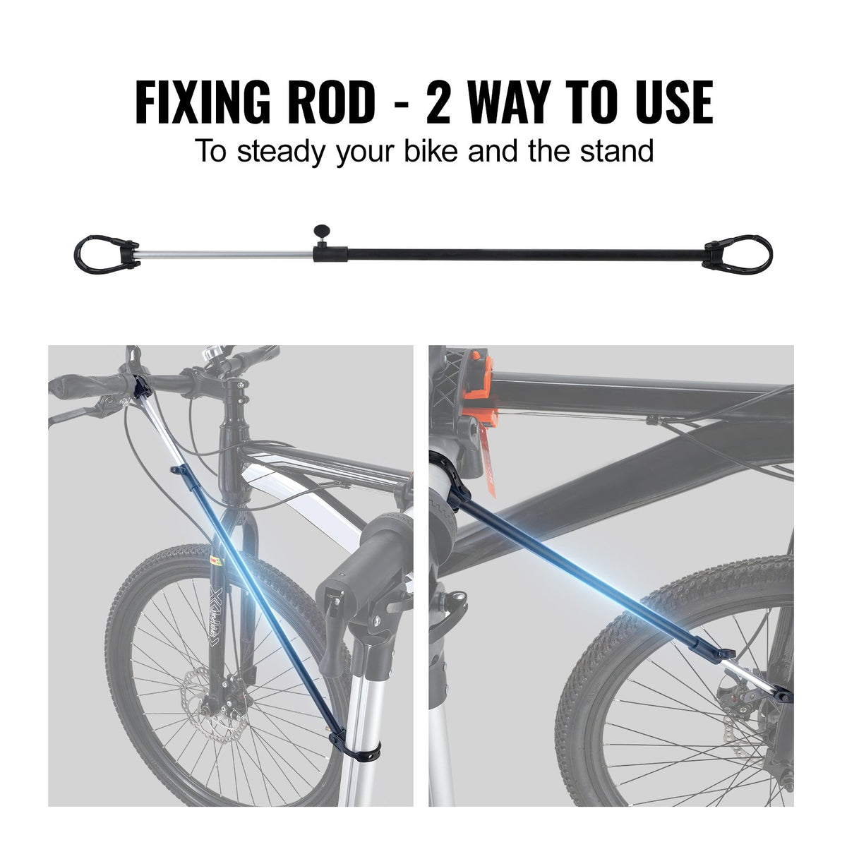 Bike Repair Stand, 66 lbs Heavy-duty Aluminum Bicycle Repair Stand, Adjustable Height Bike Maintenance V952-ZXCWXZJLZLDSEXSGUV0