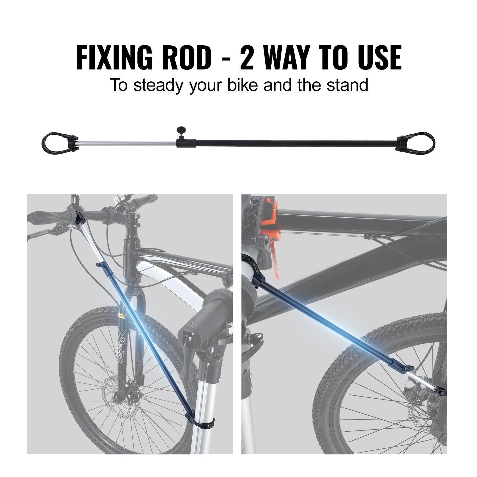 Bike Repair Stand, 66 lbs Heavy-duty Aluminum Bicycle Repair Stand, Adjustable Height Bike Maintenance V952-ZXCWXZJLZLDSEXSGUV0