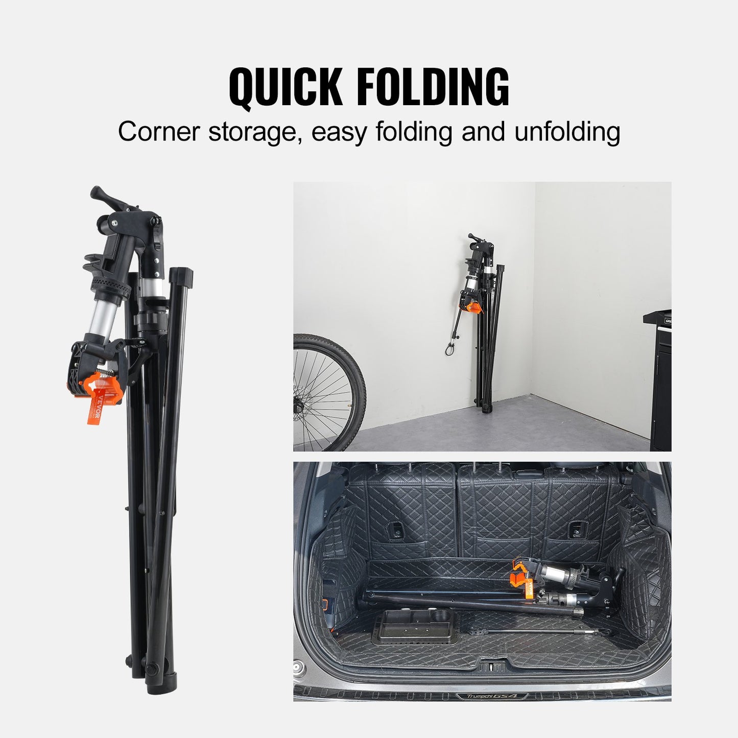 Bike Repair Stand, 66 lbs Heavy-duty Aluminum Bicycle Repair Stand, Adjustable Height Bike Maintenance V952-ZXCWXZJLZLDSEXSGUV0