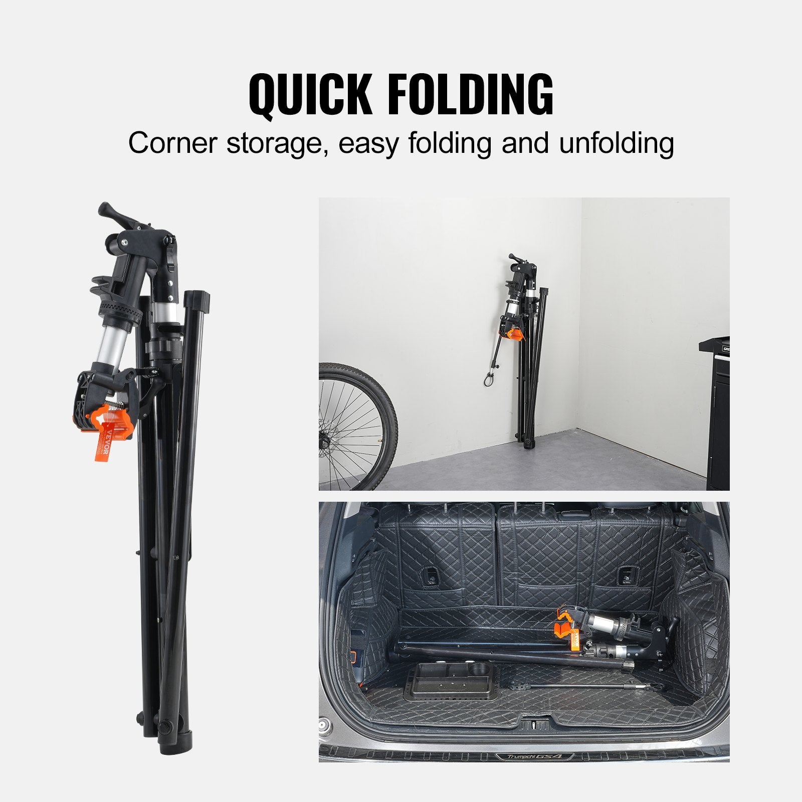 Bike Repair Stand, 66 lbs Heavy-duty Aluminum Bicycle Repair Stand, Adjustable Height Bike Maintenance V952-ZXCWXZJLZLDSEXSGUV0