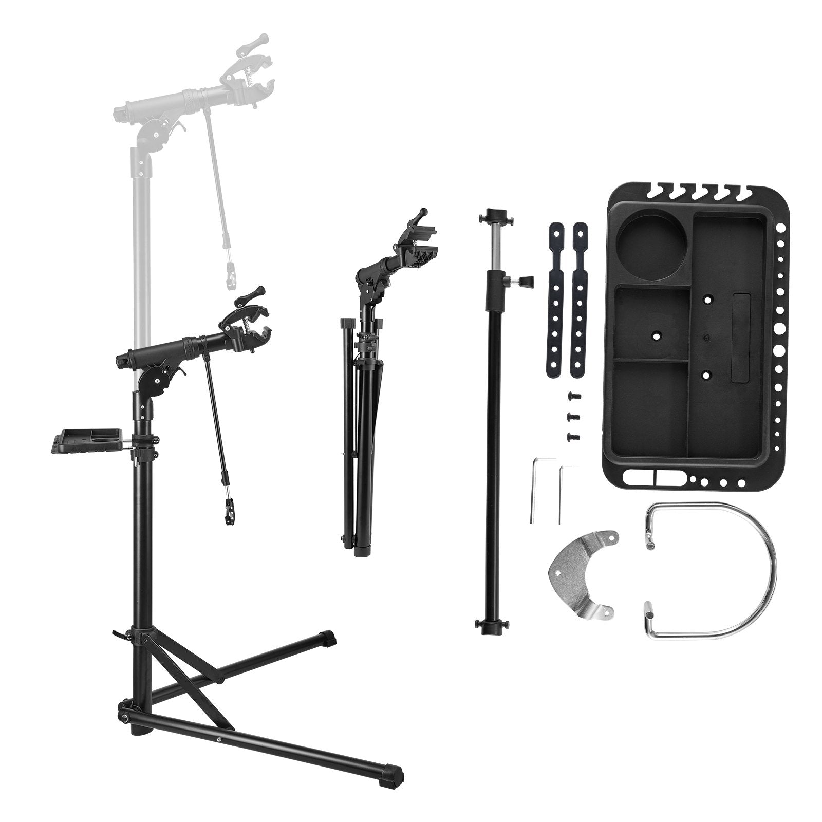 Bike Repair Stand, 38.56 kg Heavy-duty Bicycle Work Stand with 1035-1630 mm Adjustable Height & Magnetic Tool V952-ZXCWXZJLZLDSVUJRO001V0