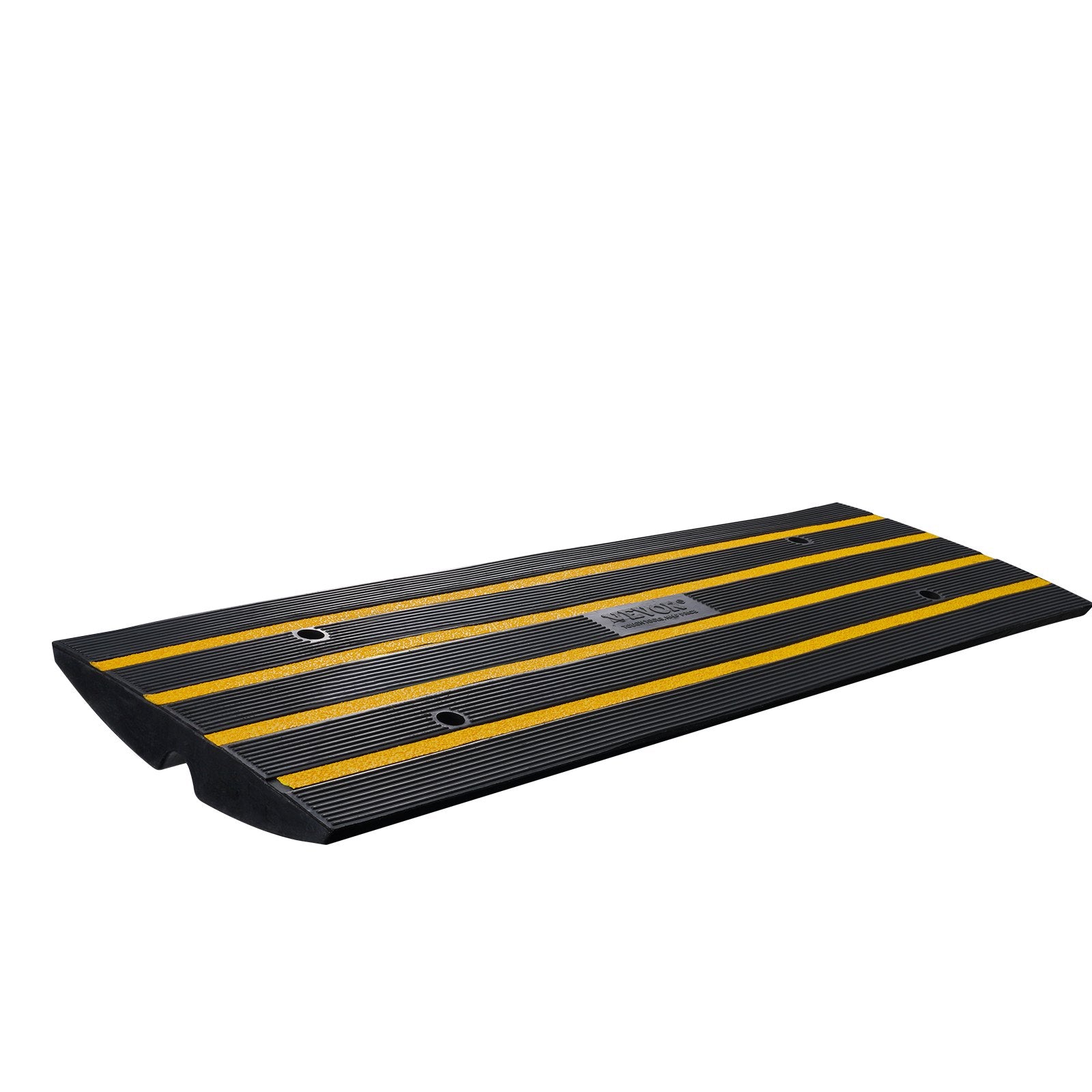Curb Ramp, 6.5 cm Rise Rubber Driveway Ramps, Heavy Duty 15 tons Weight Capacity Threshold Ramp, Curbside V952-ZXDBLYPDGB148U6S1V0