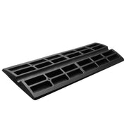 Curb Ramp, 6.5 cm Rise Rubber Driveway Ramps, Heavy Duty 15 tons Weight Capacity Threshold Ramp, Curbside V952-ZXDBLYPDGB148U6S1V0