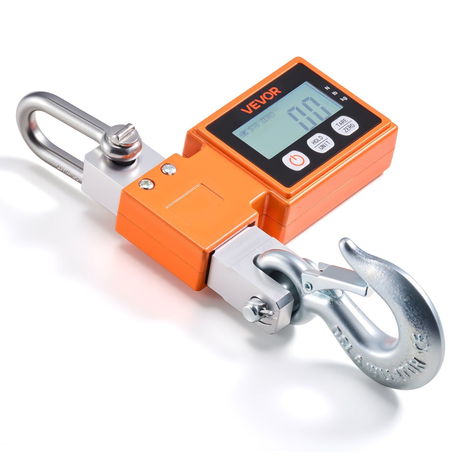 Digital Crane Scale, 1100 lbs/500 kg Max Capacity, Heavy Duty Industrial Hanging Scale with Cast Aluminum V952-ZXDCDZK100GY2HJJS001V9