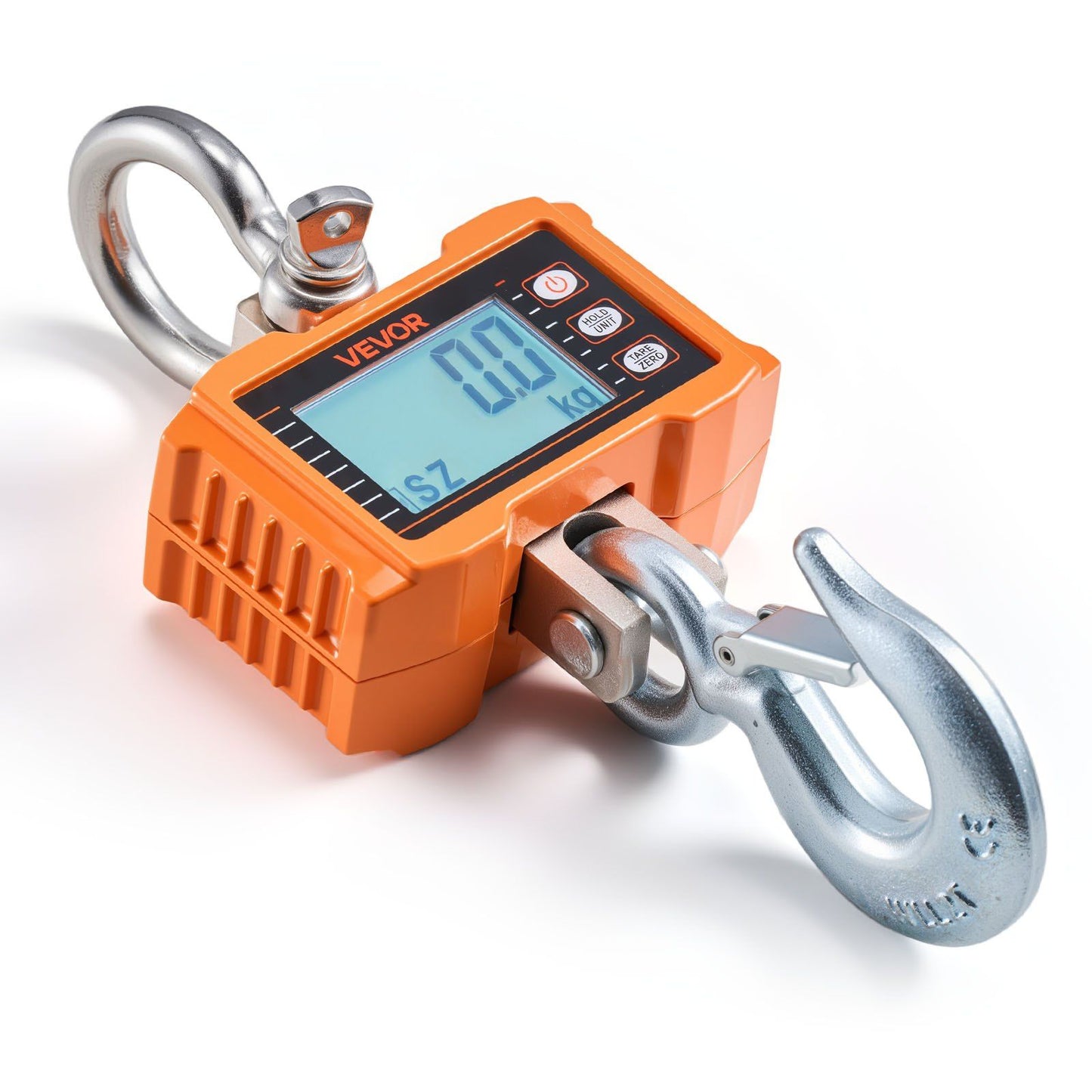 Digital Crane Scale, 4400 lbs/2000 kg Max Capacity, Heavy Duty Industrial Hanging Scale with Cast Aluminum V952-ZXDCDZK500GY8VDH7001V9