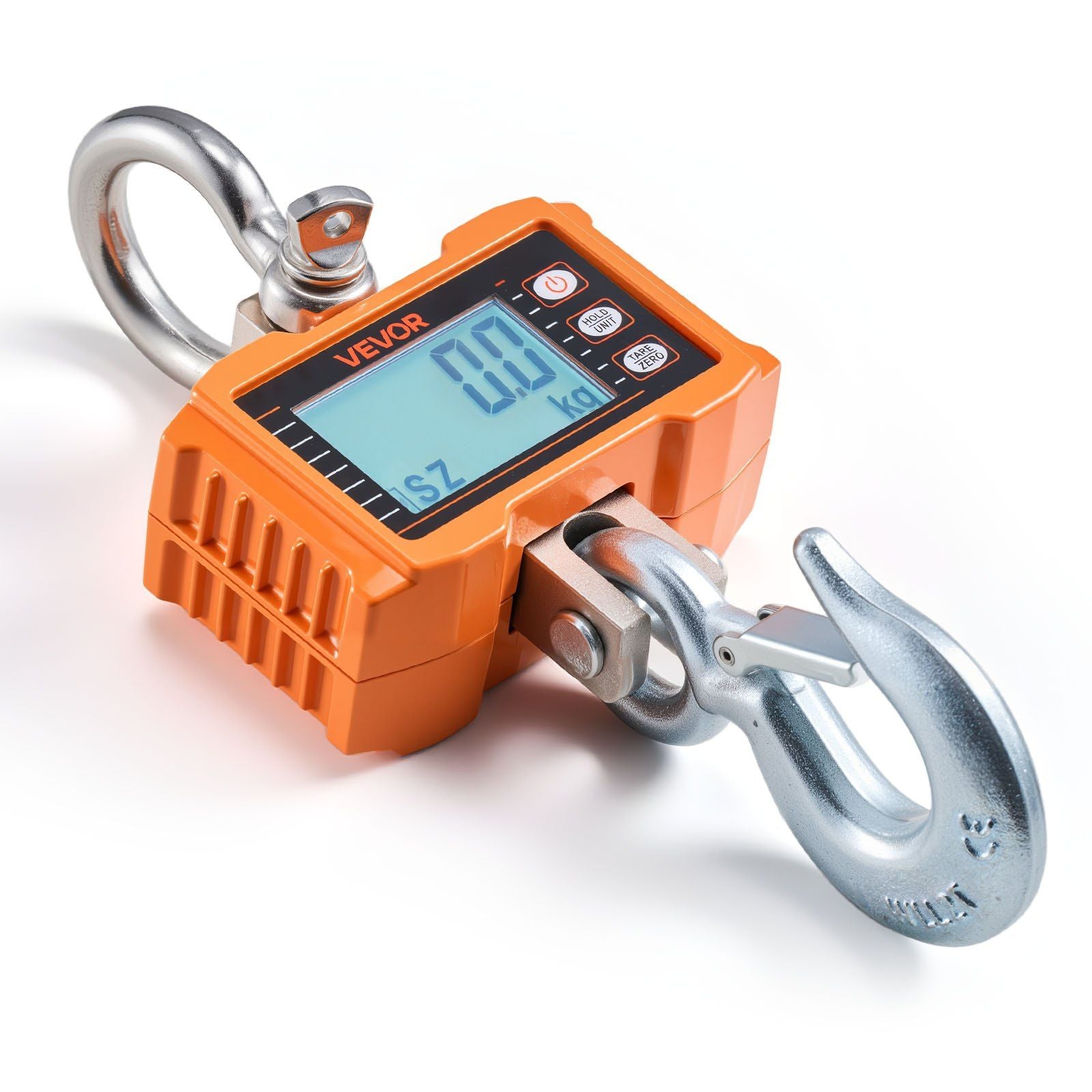 Digital Crane Scale, 4400 lbs/2000 kg Max Capacity, Heavy Duty Industrial Hanging Scale with Cast Aluminum V952-ZXDCDZK500GY8VDH7001V9
